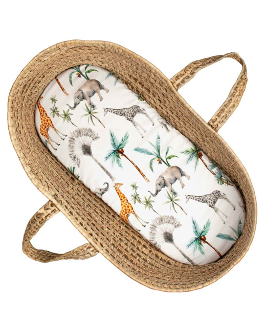 Drap housse couffin ovale, Safari