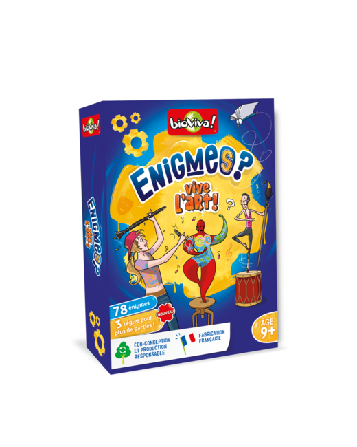 Jeu éducatif Enigmes - Vive l'Art !