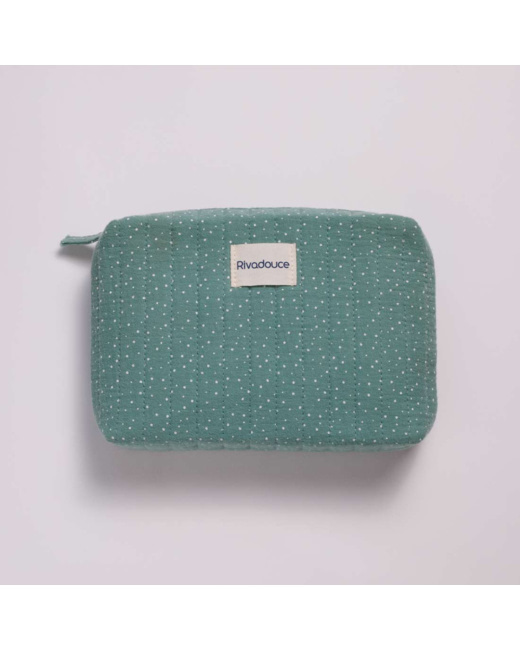 Trousse en gaze de coton