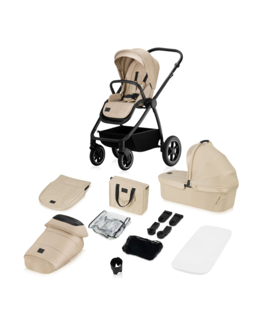 Poussette duo meril + Nacelle