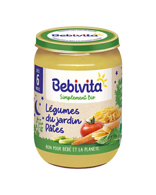 Pot légumes du jardin pâtes bio