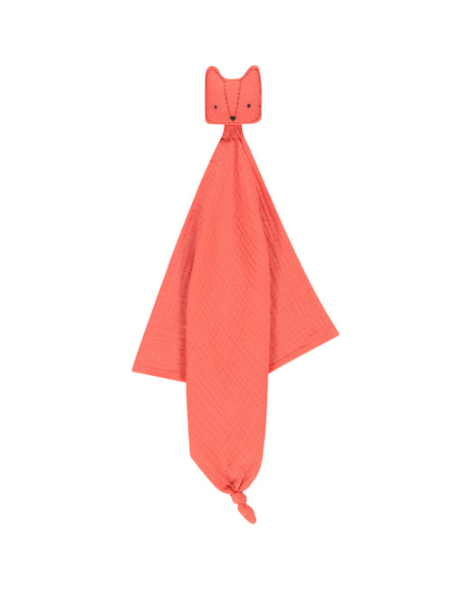 Doudou animal en gaze de coton