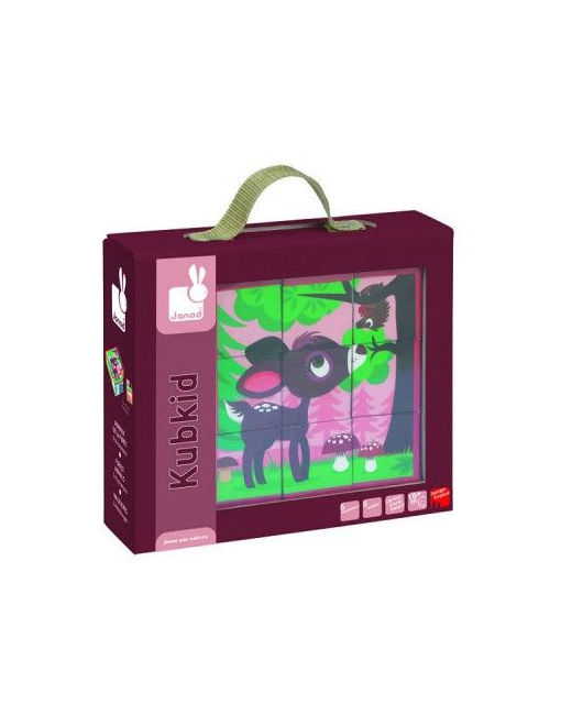 Puzzle Kubkid : Les animaux de la forêt