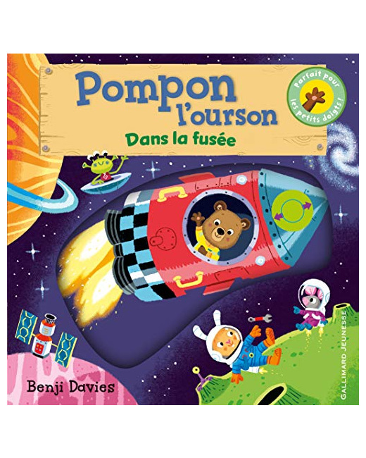Livre Pompon L'Ourson Dans La Fusee