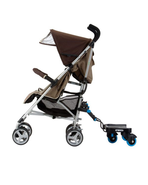 Poussette avec marche pied arriere store