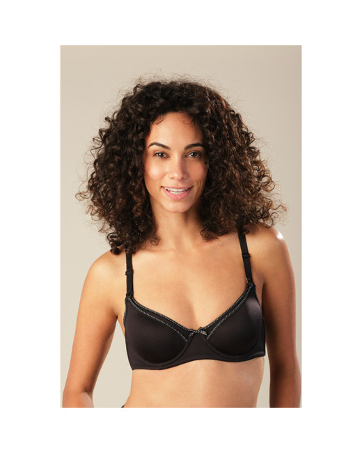 Soutien-gorge de grossesse et d'allaitement uni avec noeud