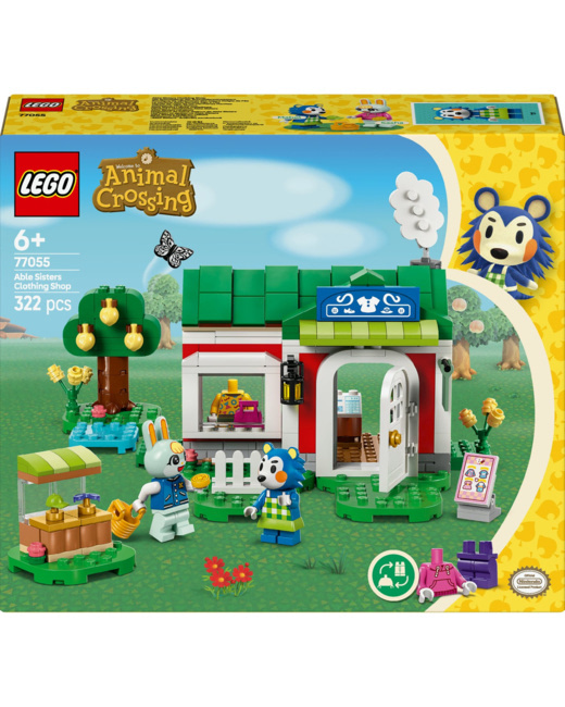 Boutique de vêtements de Sœurs Doigts de Fée Animal Crossing