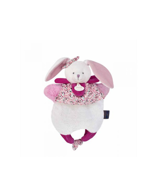 Doudou amusette lapin - taille 30 cm