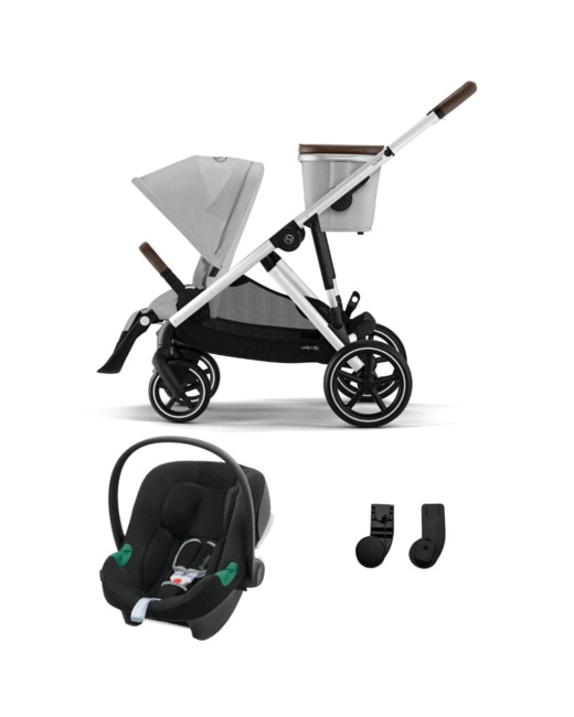 Poussette duo gazelle s + siège auto aton b2 i-size
