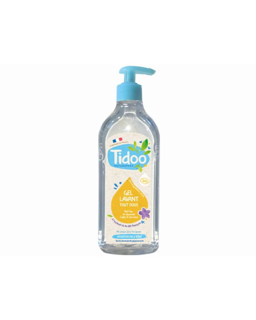 Gel lavant ultra doux à l'extrait de lin certifié Bio