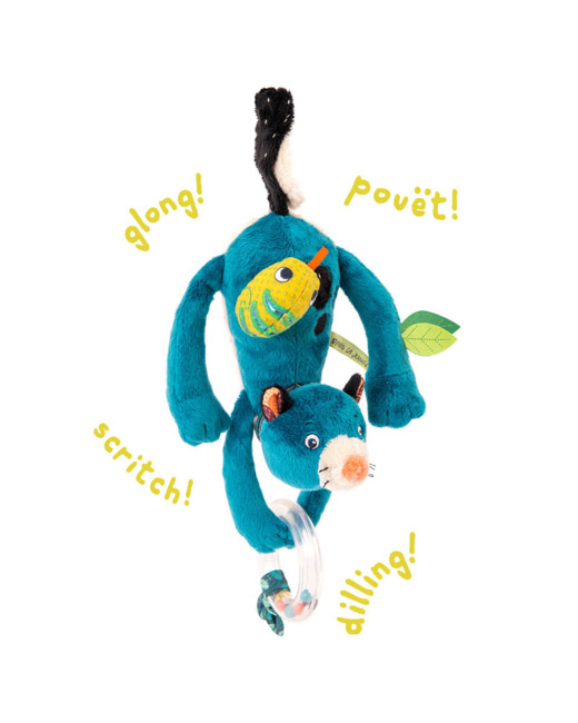 Panthere zimba d'activités à suspendre Dans la jungle