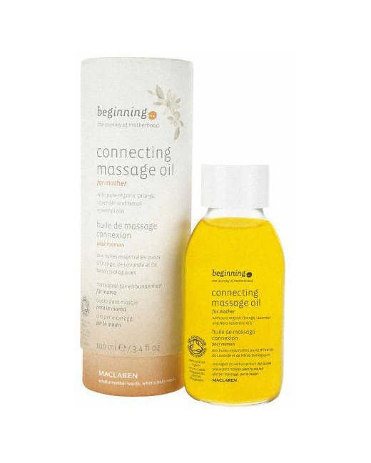Huile de massage connexion pour Maman