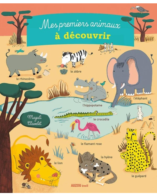 Livre Mes premiers animaux à découvrir