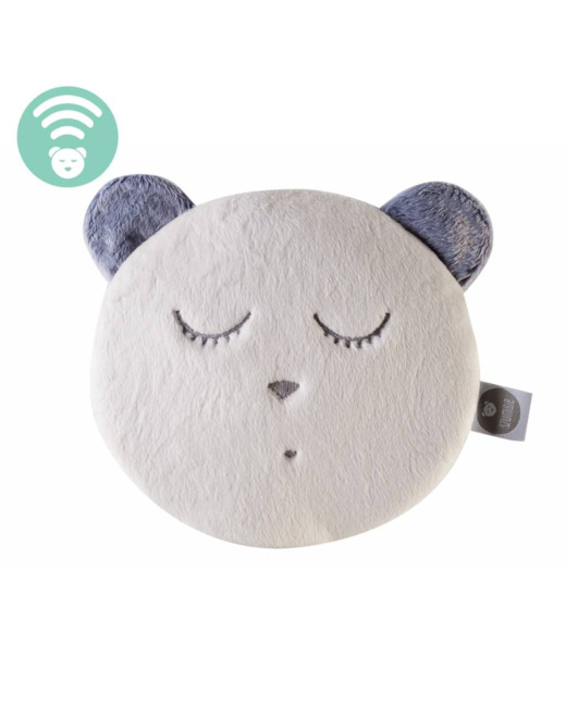 myHummy Peluche bruit blanc bébé portable mini écru avec pince | Aide à  l'endormissement enfant | Machine à bruit blanc - battement coeur bruit des