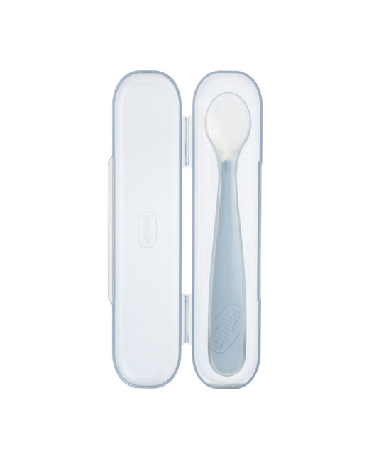Cuillère En Silicone Avec Étui 6m+