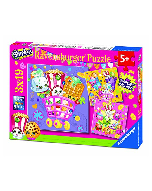 Puzzle - Shopkins et compagnie - 3x49 pièces