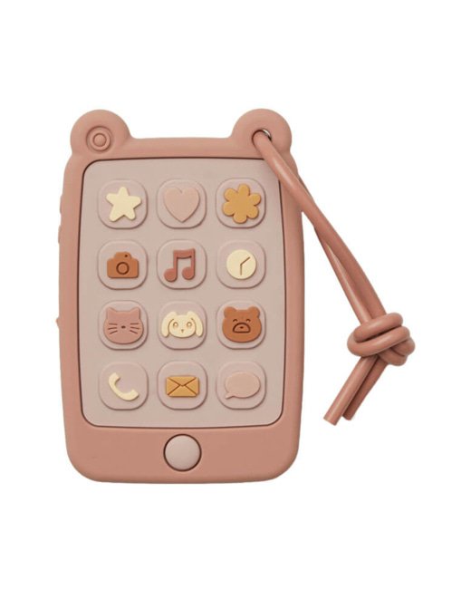 Jouet de dentition Téléphone Thomas - Rose
