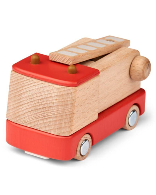 Camion de pompier en bois Village