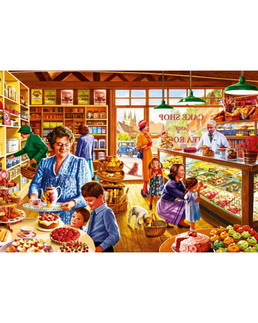 Puzzle Nostalgic Cake shop