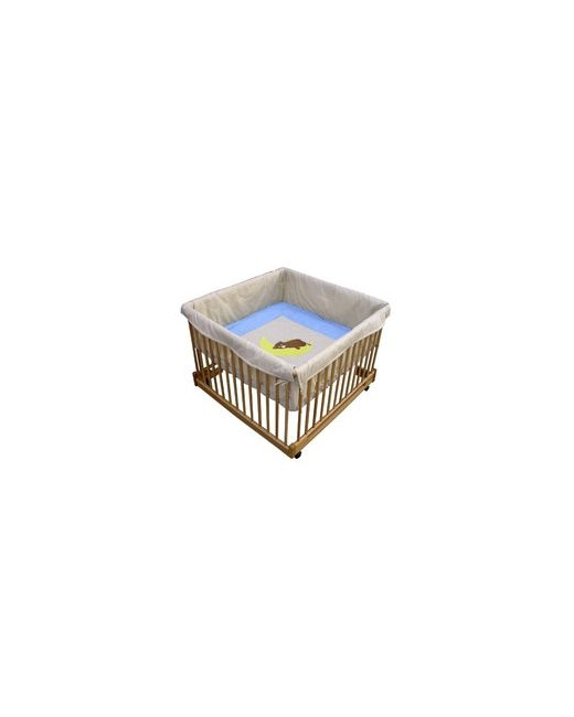 Parc quadrangulaire 100x100 ourson teddy
