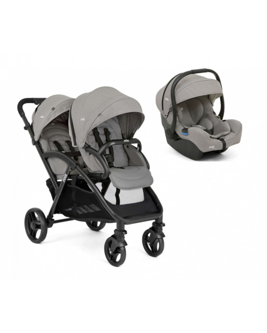 Poussette duo evalite double + siège auto i-gemm 3 