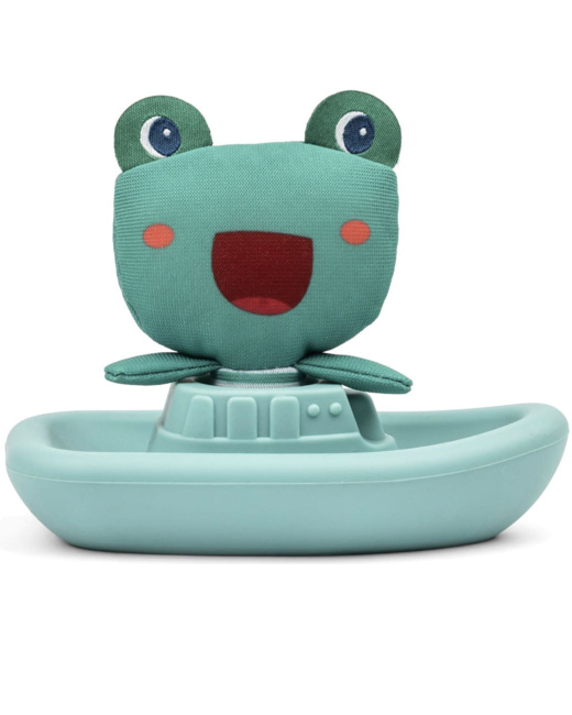 Jouet de bain James la grenouille bâteau