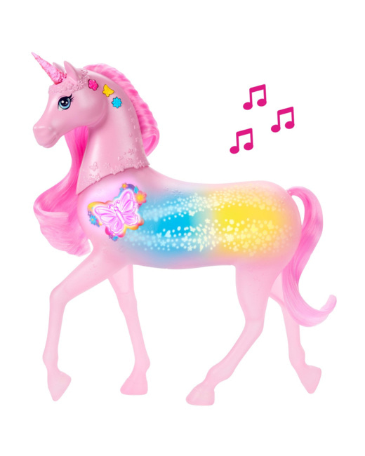 Barbie Licorne sons et lumières