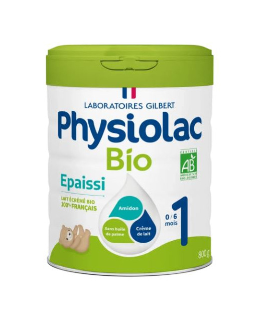 Formule infantile BIO 0-6 mois - Formule épaissie