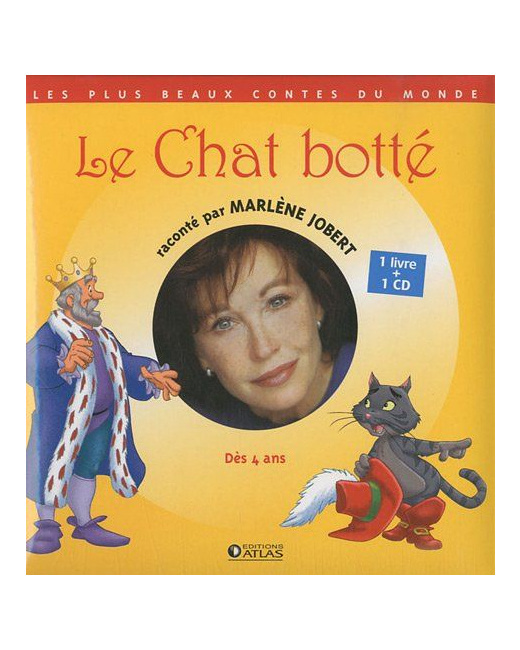Le Chat botté  Jobert, Marlène, LIVRE + CD AUDIO