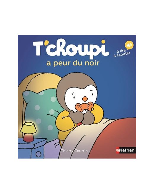 Livre T'choupi a peur du noir