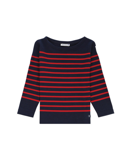 Marinière "Amiral" Kids - Navire/Braise