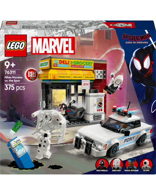 Miles Morales contre La Tache Marvel