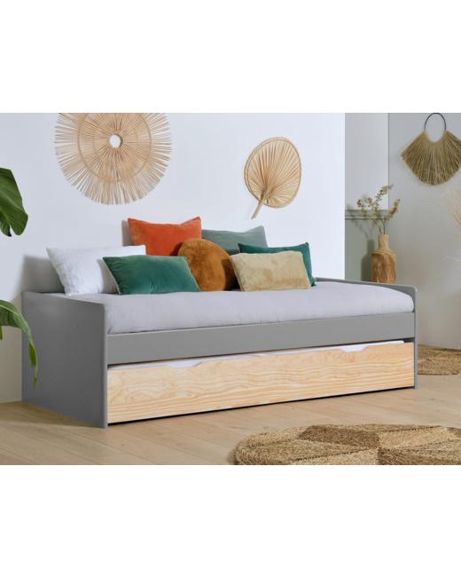 Lit banquette gigogne Landes