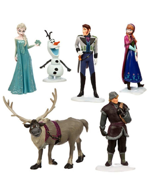 Ensemble de figurines La Reine des Neiges