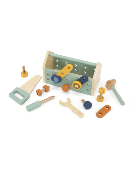 Boîte à outils en bois