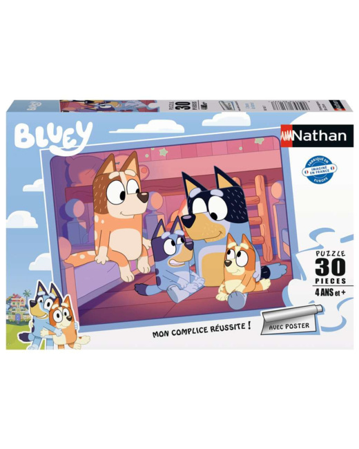 Puzzle L'heure de dormir / Bluey - de 4 ans