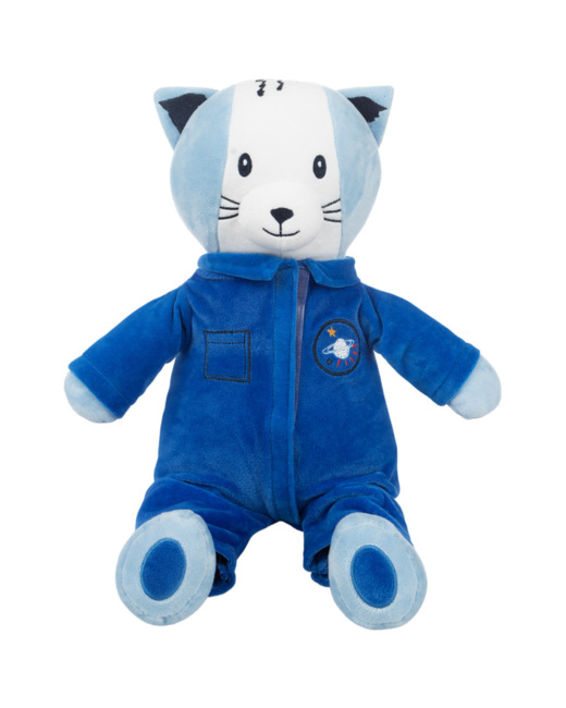 Chat astronaute en peluche