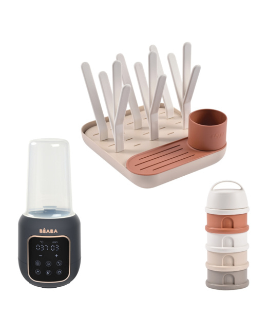 Chauffe biberon multi milk avec egoutte biberons