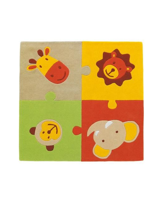 Tapis de chambre 100 x 100 cm les loustics
