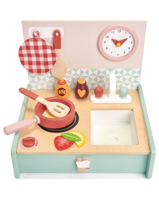 Cuisine pliable en bois