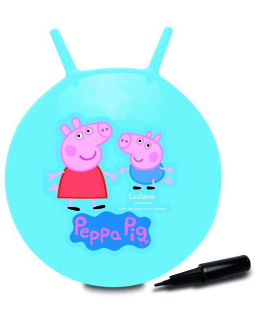 Balle sauteuse gonflable Peppa Pig