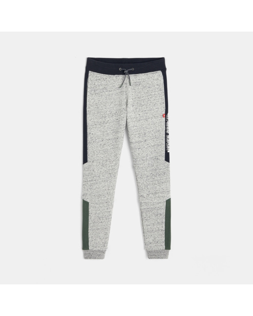 Pantalon de jogging en molleton gris garçon