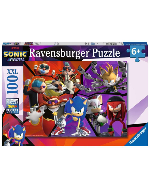 Puzzle Rien arrête Sonic - de 6 ans