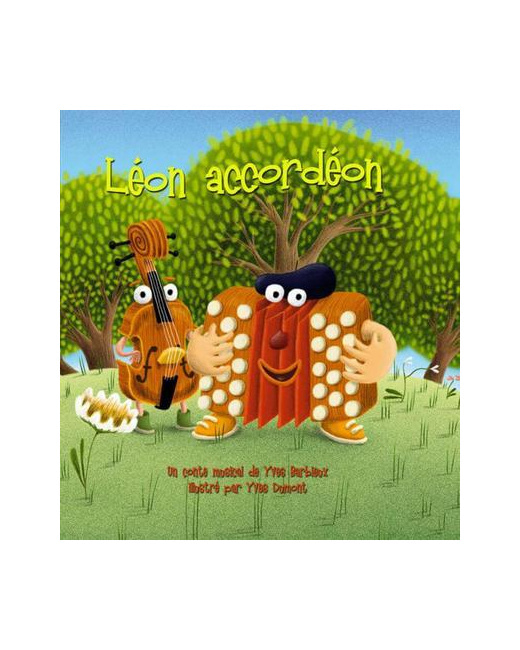 Livre-CD Léon Accordéon