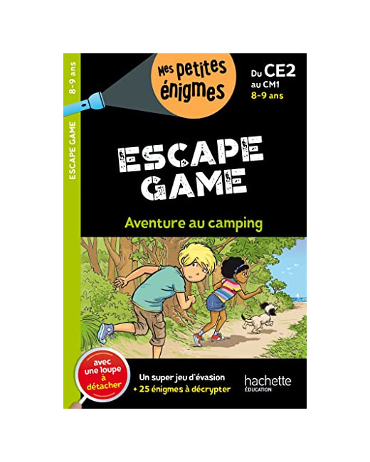 Escape game du CE2 au CM1 - Cahier de vacances 2023