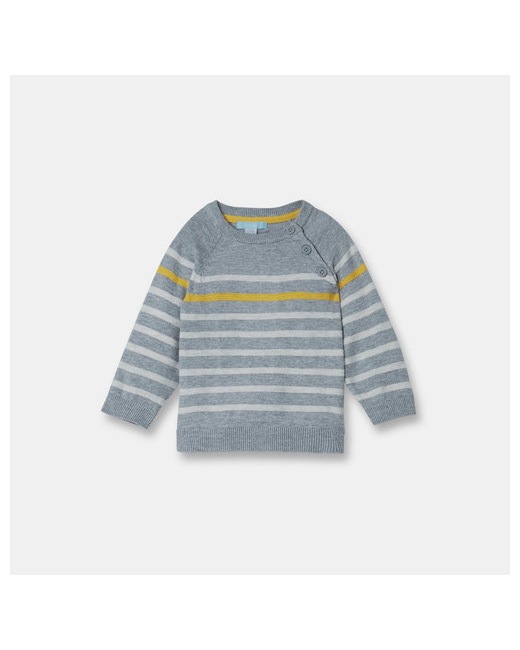 Pull rayé mélange laine