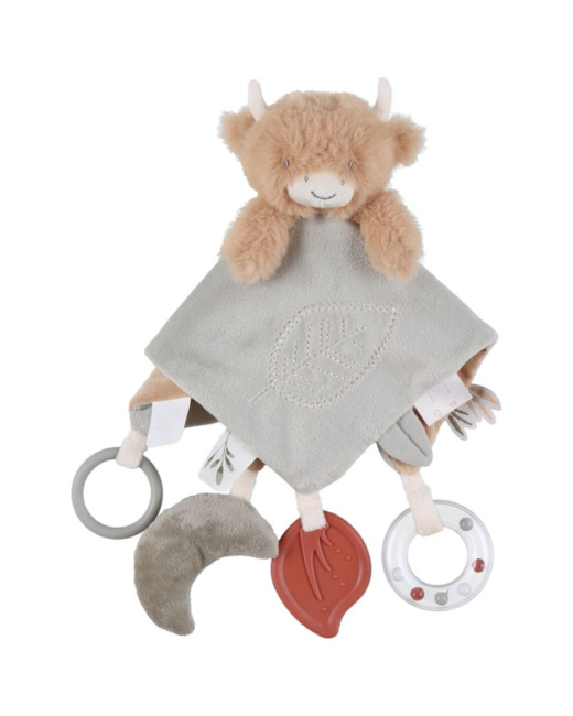 Doudou d'activités Fluffy Cow