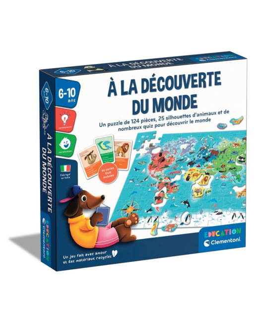 Jeu éducatif À la découverte du monde