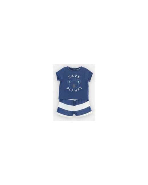 Set t-shirt + short en coton BIO