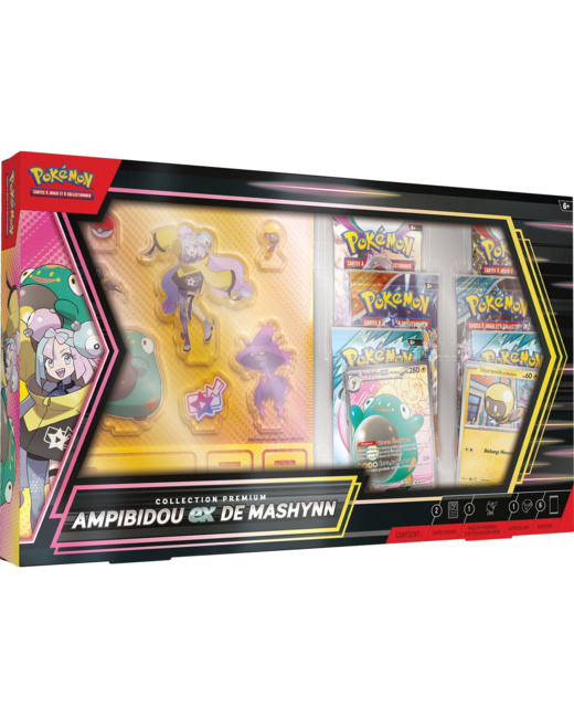 Coffret Collection Premium Ampibidou Ex de Mashynn Pokemon